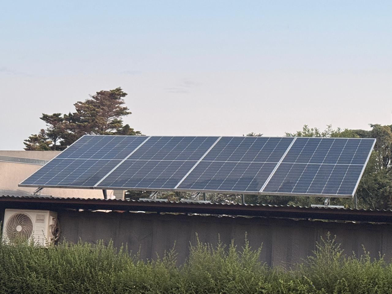 Paneles solares instalados — AM Solar Energy